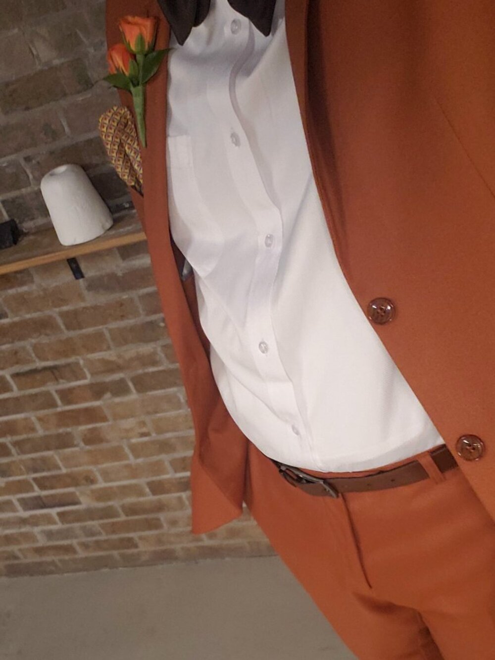 Alain Dupetit Copper 2 piece suit  (slim 42r)